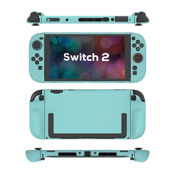 TIKOdirect Protective Case for Switch 2, Hard PC Slim Dockable Cover Case Designed for Switch 2 2025, Game Console and Joy Con Controllers, Blue - Image 7