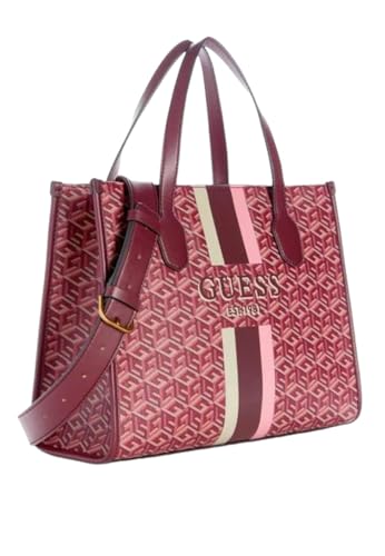 Image of GUESS Women's Printed Tote Bag| Ladies Purse Handbags | Gift For Ladies