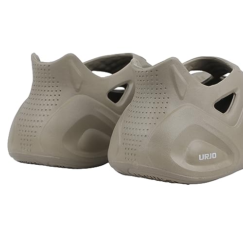 Image of URJO EZY Men's Clogs /Sandals with Adjustable Back Strap Ultra Soft & Flexibility Anti Skid Comfortable Waterproof Daily Mules Clogs /Sandals for Men
