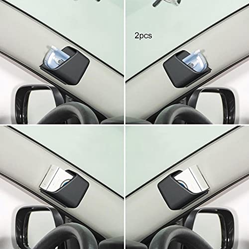 Creatieve auto auto opslag auto bril doos mobiele telefoon opbergdoos 2 stuks, zwart - Image 3