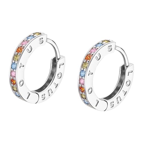 LOTUS SILVER Pendientes LP1887-4/5 Hoops Plata Mujer