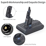 morpilot Replacement Battery for Dyson V7, 4600mAh Li-ion Replacement Battery for V7 Vacuum Cleaner Series SV11 Fluffy Motorhead Animal with 2 Pack Filter - Image 5