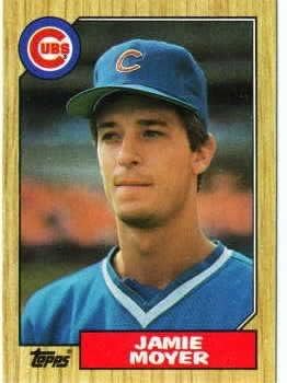 Amazon.com: 1987 Topps Baseball #227 Jamie Moyer Rookie Card