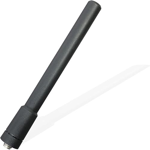 Antena corta de radio bidireccional con SMA hembra, antena elástica y no deformable de 3.4 pulgadas para Walkie Talkies UHF 400-480MHz, para Samcom
