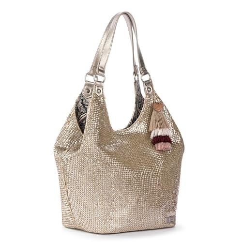 Image of Sakroots The Sak Roma Shopper Shoulder Bag Large Purse & Tote Bag with Double Straps & Zipper Pockets for Everyday & Travel