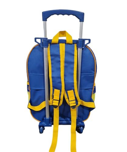 Kit Mochila Escolar Patrulha Canina Movie Rodinhas Tam G