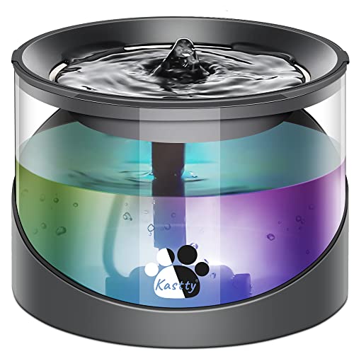 Kastty Cat Water Fountain - Super Quiet Drinking Fountain for Indoor Cats