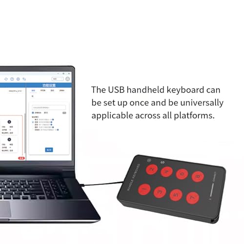 Clavier portable mécanique USB 2,4 G BT avec touches programmables - 4
