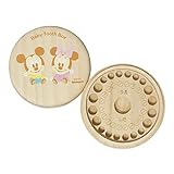 ナカバヤシ ディズニーキャラクター 乳歯ケース 丸型 ベビーミッキー＆ベビーミニー IT-NYUCC-D-01