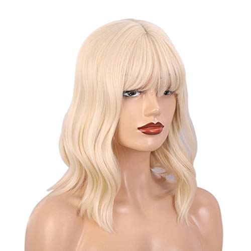 kowaku Perucas Encaracoladas Femininas de Aparência Natural Calor Amigável Cosplay Anime Moda Peruca