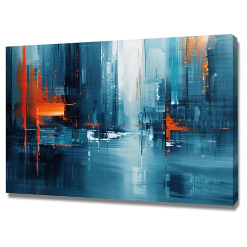 Impression d’art mural sur toile abstraite 40x60cm pour salon