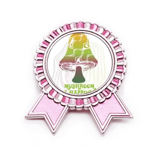 Broche champignon vert et créature pour personnaliser vos vestes d'automne