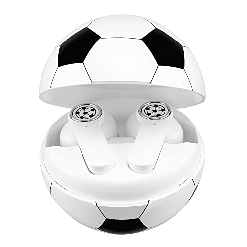 COOLBUDS Soccer Wireless Bluetooth Earbuds Rechargeable Soccer Bluetooth Ear Buds, Call Control & Voice Assistant, True Wireless Earbuds Noise Isolation Wireless Headphones, 36 HRS of Playtime