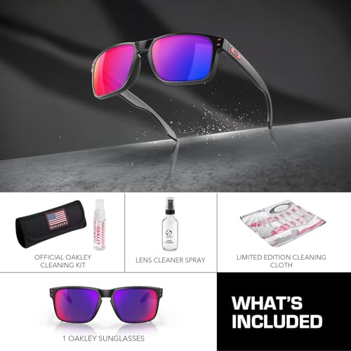 Oakley OO9102 HOLBROOK MATTE - Polarized/Non-Polarized - Square Sunglasses with Official Eyewear Kit Bundle3