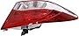 Evan-Fischer Tail Light Assembly Compatible with 2015-2017 Toyota Camry SE/LE/XLE Models Passenger Side