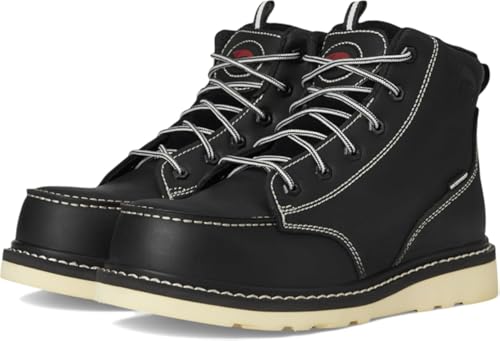 Image of Avenger Wedge Carbon Toe Men's Industrial Work Boots, Comfortable Premium Leather Work Boots for Men, Electric Hazard