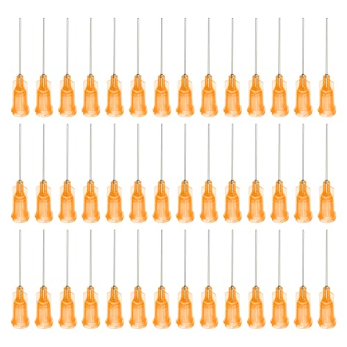 QUARKZMAN Industrielle stumpfe Spitzenkanüle 23G, 60 Stück