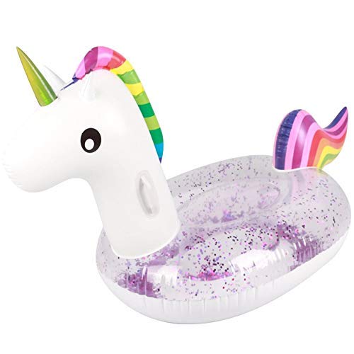 Buy Rexco New Glitter Rainbow Unicorn Paddling Swimming Lounge Pool