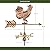 Good Directions 802PR weathervane, with Roof Mount, Pure Copper