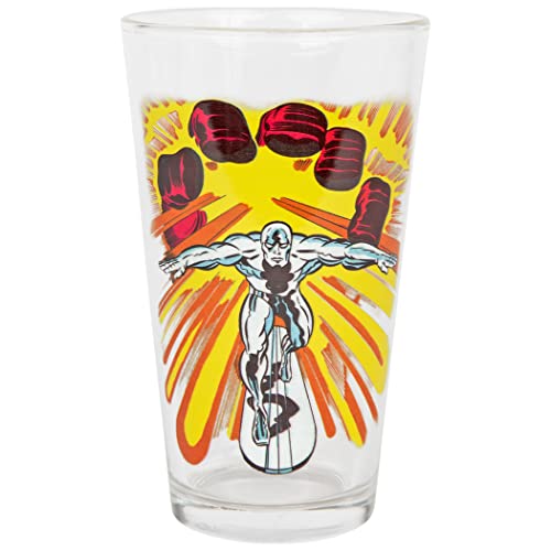 Marvel Comics The Silver Surfer Character Pint Glass