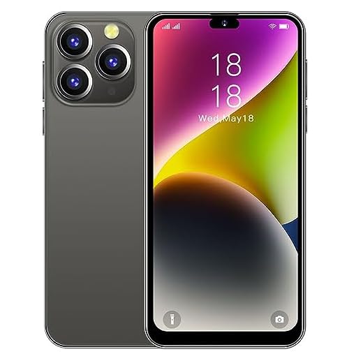 McMgc Mc15Px Téléphone Portable Débloqué, 6,3 Pouces Waterdrop Android 9.0 Smartphone Pas Cher, 16Go ROM/128GB Extensible, Dual SIM, Face ID,3850mAh Batterie (Black)