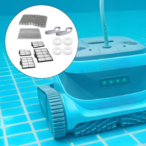 Kit Dolphin Triton PS filtres saturés et brosses usées solution