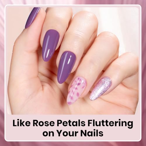 Image of Beetles Purple Gel Polish Set, Burgundy Maroon Mauve Plum Fall Colors