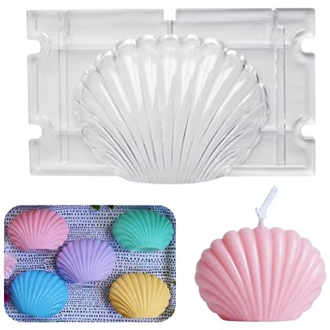 Molde grande para velas perfumadas de conchas marinas Cover
