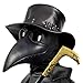 Produktbild PartyCostume - Schwarz Pest Arzt Maske - Lange Nase Vogel Schnabel Steampunk Halloween Kostüm Requisiten Maske