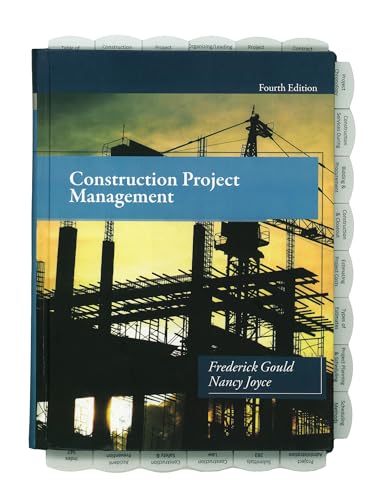 Highlighted and Tabbed - Construction Project Management 4th Edition - from Exam Books
