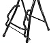 Gator GFW-GTR-Seat Combo de Asiento y Soporte para Guitarra, Acero Inoxidable, Negro,...
