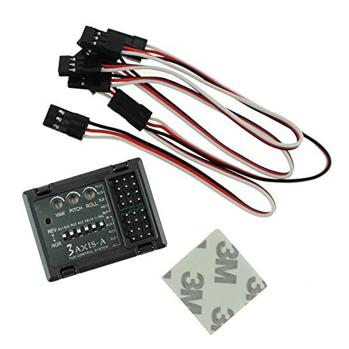 3-axis Flight Controller Stabilizer System Gyro for FPV RC Airplane Fixed Wing Aircraft Delta Wing Gliders