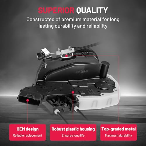 Image of SYERAL Rear Left Driver Side Door Latch Lock Actuator Compatible with Infiniti G25 2011-2012, G35 2007-2008, G37 2009-2013, Q40 2015 Replaces 82501JK00A, 82501JK000