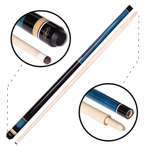 Taco de billar Billiard City Laperti Estrella Blue Carom 3-Cushion miniatura 6