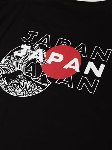 Image of Thomas Scott Men's | Graphic | Half Sleeve | Oversized Fit | 100% Cotton | Crew Collar | Casual Tshirt