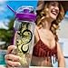 Live Infinitely 32 oz. Fruit Infuser Water Bottles With Time Marker, Insulation Sleeve & Recipe eBook - Fun & Healthy Way to Stay Hydrated (Rose Gold Timeline, 32 Ounce)