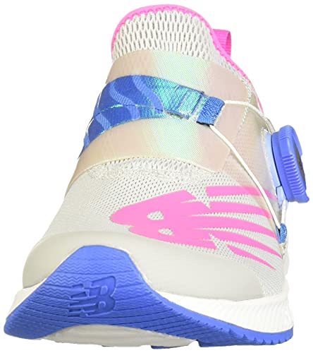 New Balance Kid's Fuelcore Reveal V2 Boa Running Shoe, Light Aluminum/Fusion/Faded Cobalt, 3 M Us Little Kid (4-8 Years) #TOP1