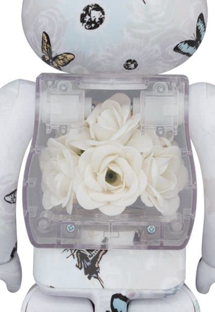 Amazon.co.jp: BE@BRICK FLOR@ #2 White 400% Bearbrick AKASHIC