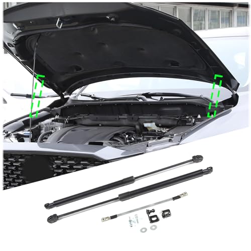 DIYUCAR 2 resortes de presión de gas frontales para capó compatibles con Mazda CX-5 CX5 KF 2017-2022 para el capó del coche, puntales de apoyo, amortiguador, muelle de gas de repuesto