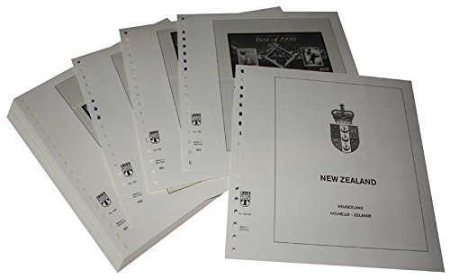 Feuilles pré-imprimées Nouvelle Zélande LINDNER : finissez votre album de 1999-2002