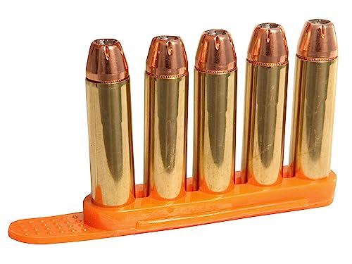 TUFF Products Quick Strip Orange for Revolver Reloads Fits 5 Round,.38./357 Cal