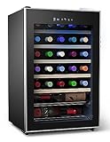 Cuisinart 30-Bottle Private Reserve Compressor Wine Cellar, One Size, Black