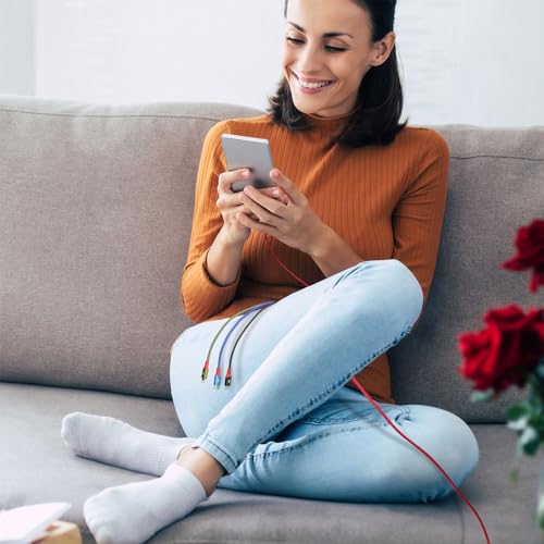 Minlu MIN-1.8M-HO-2B Multi Charging Cable 3.5A, [2Pack 6Ft] 4 In 1 Fast Charging Cable, Multi Charging Cord, Multi Usb Cable Adapter With Ip/Type C/Micro Ports For Cell Phones/Iphone/Samsung Galaxy/Ps/Tablets & More thumb #6