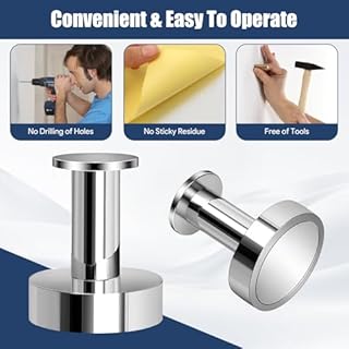 Aimant Puissant Pour Placo Outils Electricien: Aimant Rail Pour Placo Detection De Rails Et Montants De Cloisons SèChes Simple Et Double éPaisseur - Ideal Pour Plaquiste Electricien Plombier