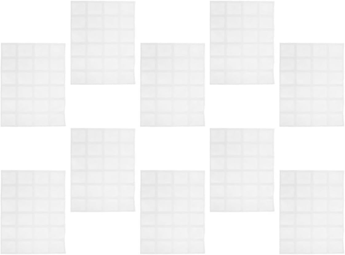 BESPORTBLE 10 Sheets Self Absorbing Ice Pack Bags 24 Slots Per Sheet