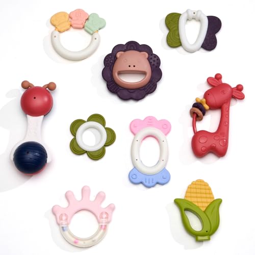 Save 50% on Baby Rattles Teething Toys with Code EBVTXLGZ
