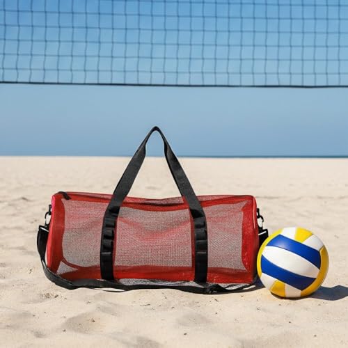 Bolsa de lona de malla para buceo bolsa de transporte portátil 5