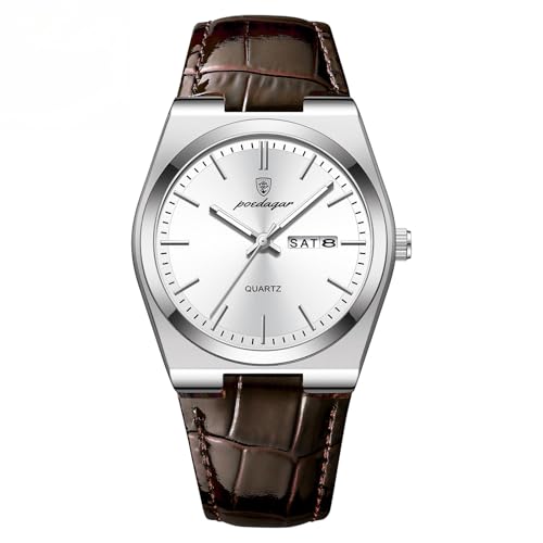 Poedagar Men's Business Watches Trend Fashion Quartz Watch for Man