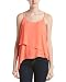 BCBGMAXAZRIA Women's Mika Draped Asymmetric Top