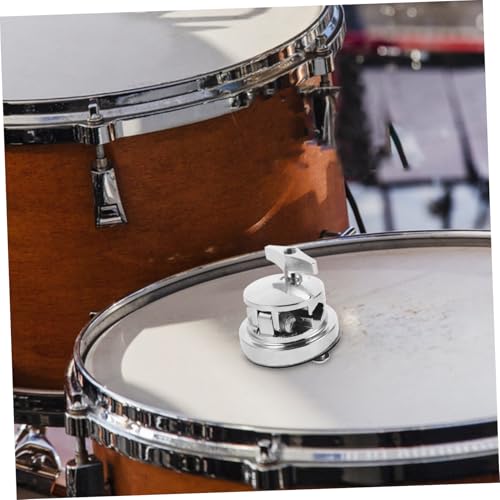 Soporte de base para patas de batería Hemoton de aleación de zinc, fácil de instalar para instrumentos de percusión miniatura 7